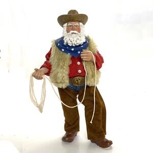 Clothtique Country Wrangler Cowboy Figurine